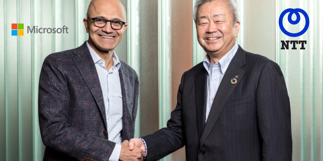 Microsoft NTT strategic alliance
